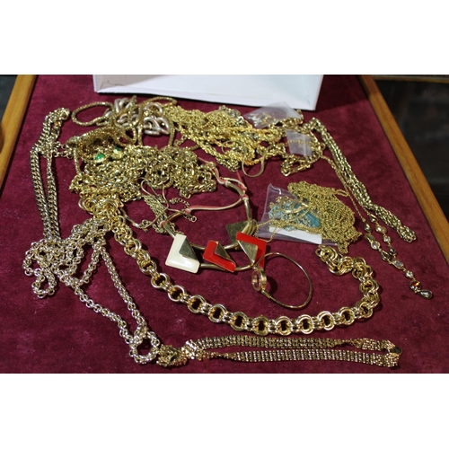 38 - A job lot of costume jewellery