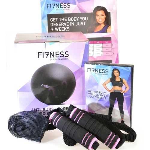 202 - 10 x Fi7ness by Jessica Wright Complete 7 Week At Home Fitness Workout Programme RRP 179.00