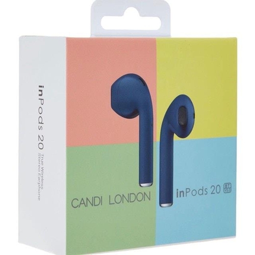 255 - Candi London Inpods 20 GreyTrue Wireless Bluetooth Earphones