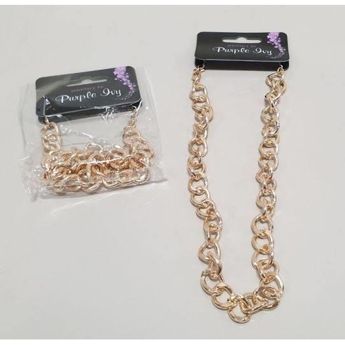 310 - No Reserve - 12 X Heavy Gold Coloured Chain/Necklace