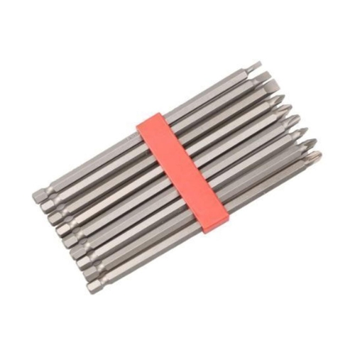 342 - Hilka 9 PCE 150mm CRV Extra Long Bit Set