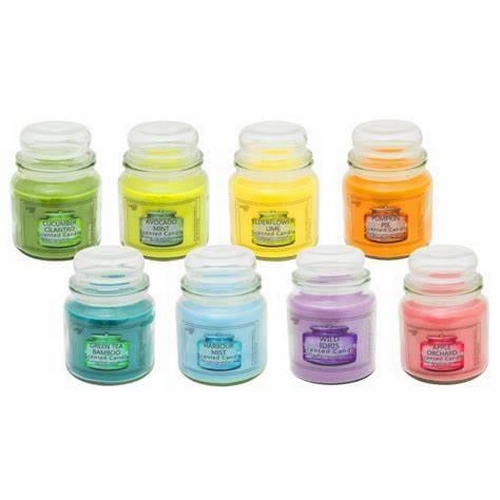 40 - 6 x Arome Pur Eldef Flower Lime candle 15 oz RRP 12.99 ea