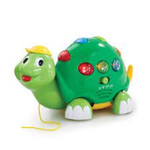 493 - Addo Pull Along Musical Tortoise with Sounds