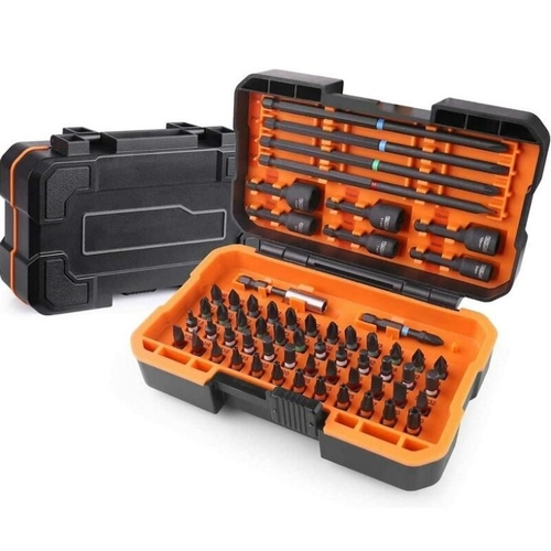 525 - Tacklife Screwdriver Bit 60 Piece Torsion Set