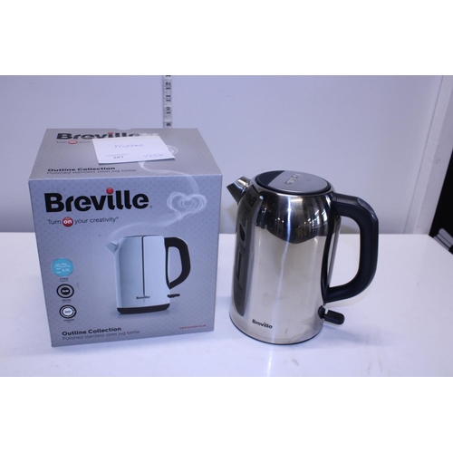 287 - A boxed Breville kettle 'Polished Stainless Steel'