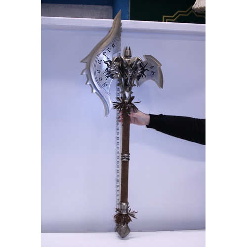 328 - A World of Warcraft Shadowmourne Axe, shipping unavailable