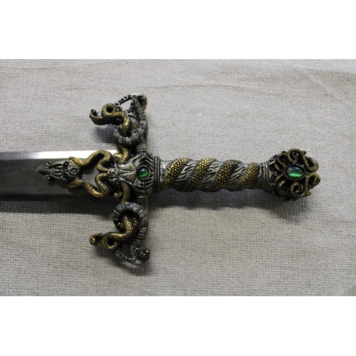 330 - A collectors Ancient Warrior Fantasy sword, shipping unavailable