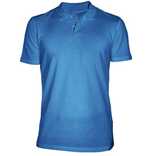 57 - 10 x Work Bear Polo Shirts (sky blue) Large