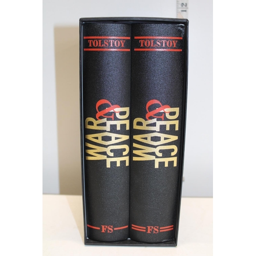 1 - A Folio Society two volume Tolstoy's War & Peace