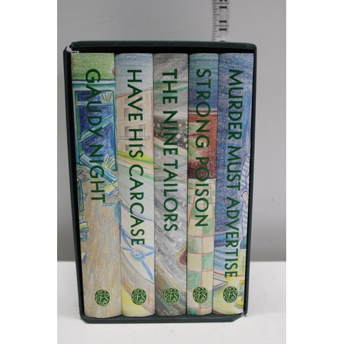 2 - A Folio Society five volume box set Dorothy Sayers 'Crime Collection'