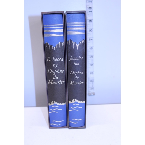 26 - Two Folio society volumes by Daphnie Du Maurirer