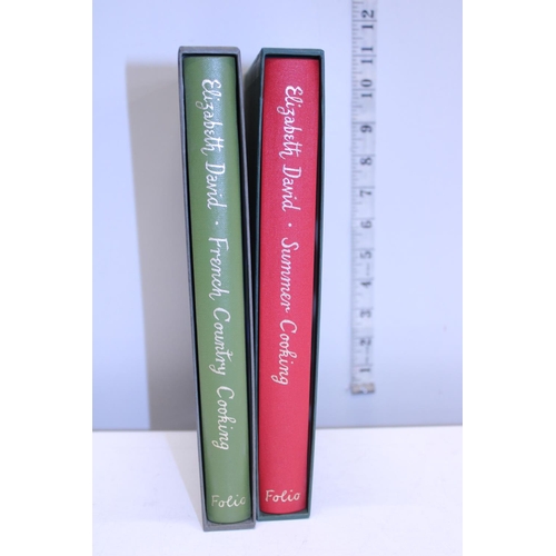 30 - Two Elizabeth David Folio Society books