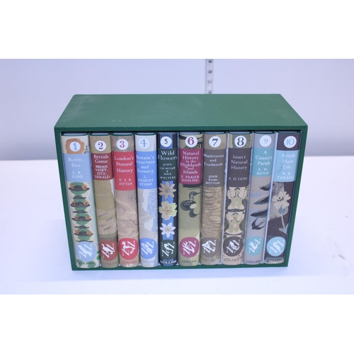 42 - Ten volumes of The New Naturalist by Collins