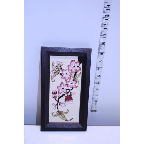 53 - A Moorcroft Blossom limited edition plaque 25/75