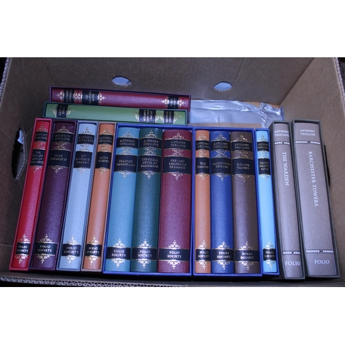 7A - A box of assorted novels by Anthony Trollope