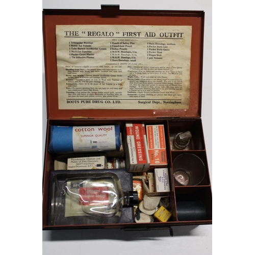 260 - A vintage Boots first aid kit