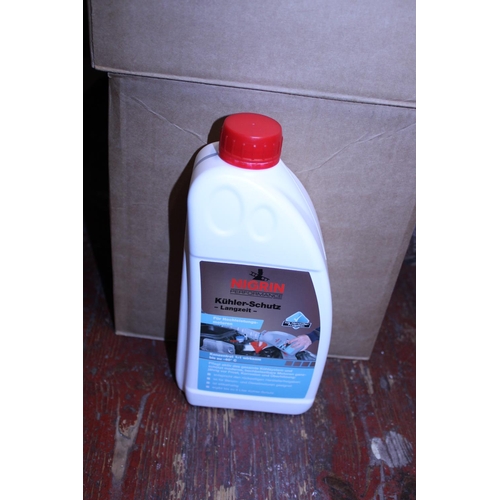 Twelve bottles of antifreeze