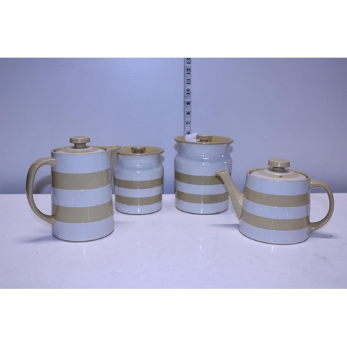 251 - Four pieces of T G Green pottery a/f