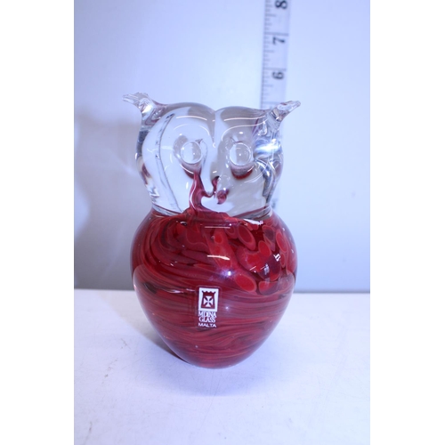 26A - A Mdina glass owl