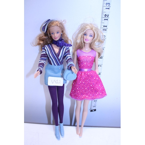 30 - Two Barbie Dolls including a collectable air hostess model