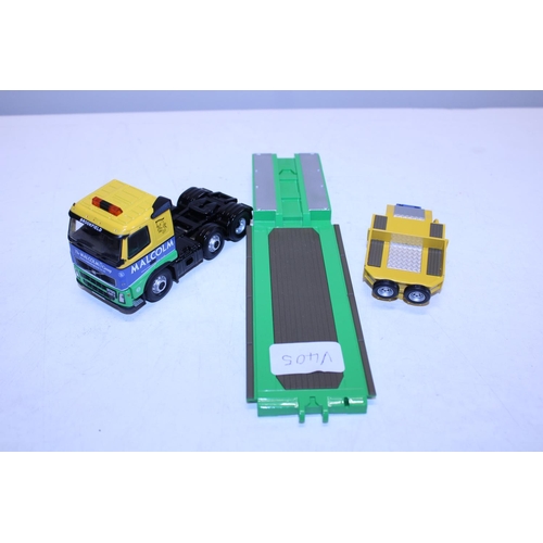 195 - A Corgi Volvo die-cast transporter Malcolm