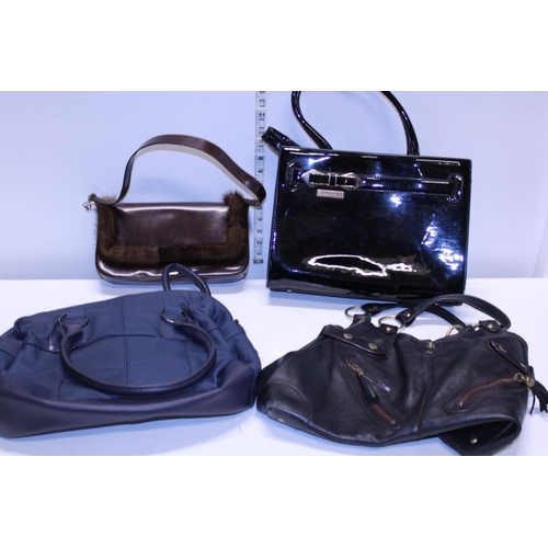 122 - Four assorted Ladies designer handbags