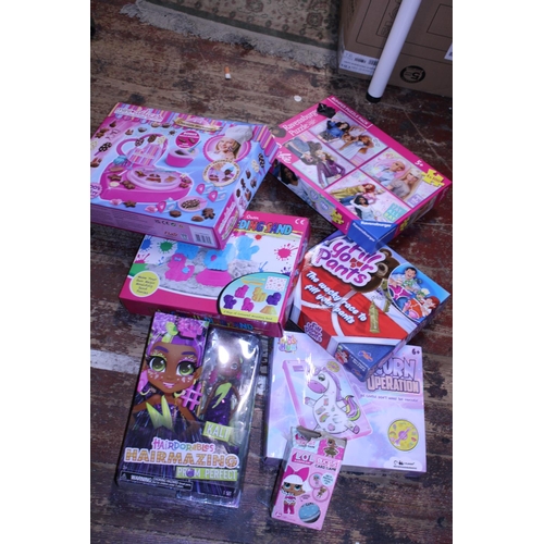 150 - A box full of children's toys