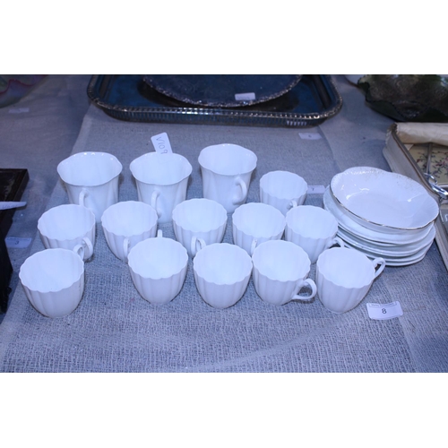 8 - A selection of Shelley bone China ceramics