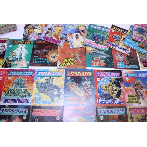 216 - A near complete series of Starblazer Space Fiction comics 279 in total of 281 ever produced. In grea... 