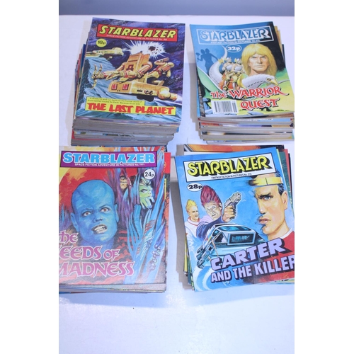 216 - A near complete series of Starblazer Space Fiction comics 279 in total of 281 ever produced. In grea... 