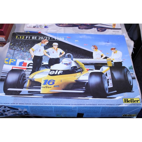 28 - A Heller Formula 1 model kit (looks complete)