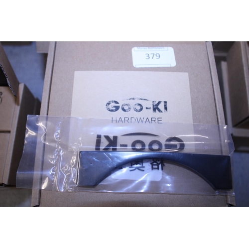 379 - Three boxes x6 Goo-ki new drawer handles