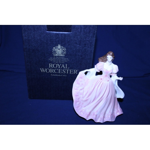 42 - A boxed Royal Worcester lady figure 'Special Occasion'