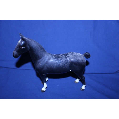 50 - A Beswick horse figure 'Black Magic'