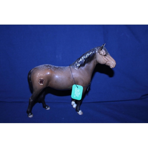 52 - A Beswick horse figure '1646 New Forest Champion Johnathan III'