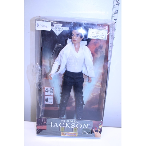 39 - A boxed Michael Jackson figure (box damaged)