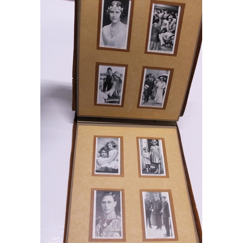 95A - A Wills cigarette card album with photocards all relating to Royal family including Edward and Walli... 