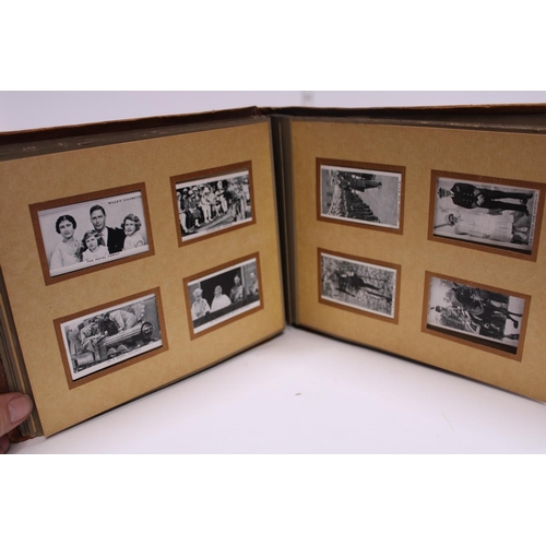 95A - A Wills cigarette card album with photocards all relating to Royal family including Edward and Walli... 