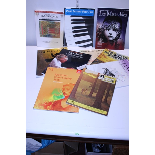 178 - A selection of music related books