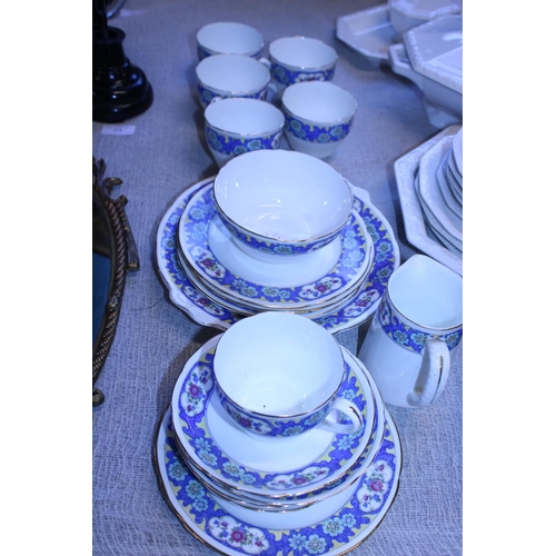 176 - A fine bone china English tea service