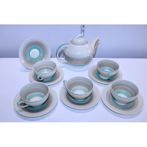 354 - A selection of Susie Cooper 'Wedding Band' Tea set