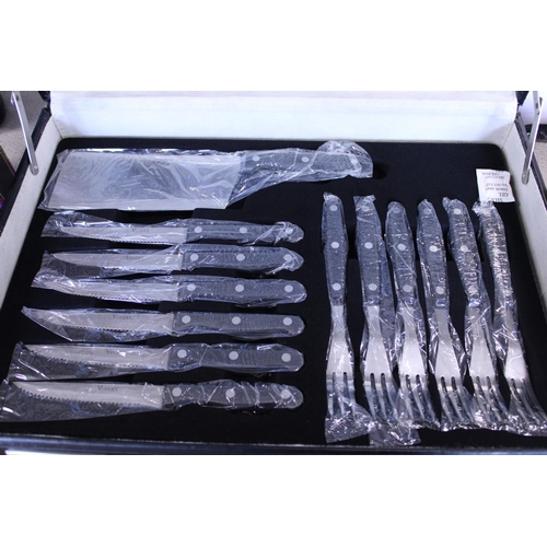 275 - A new cased set of Viner's Kitchen Knives and cutlery set