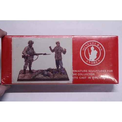 174 - A sealed Andrea miniatures military model