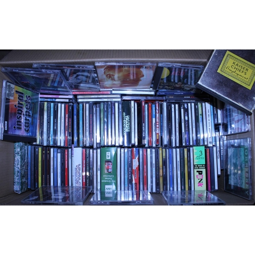 208 - A box of mixed genre CD's