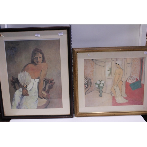 82 - Two pieces of framed art work, shipping unavailable