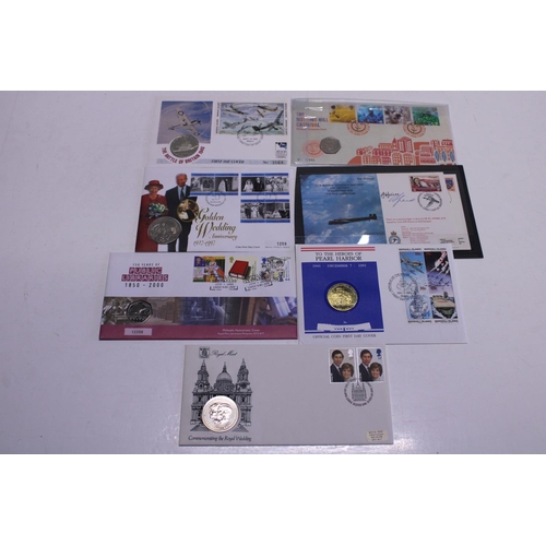 92 - A selection of assorted FDC coins and oyher