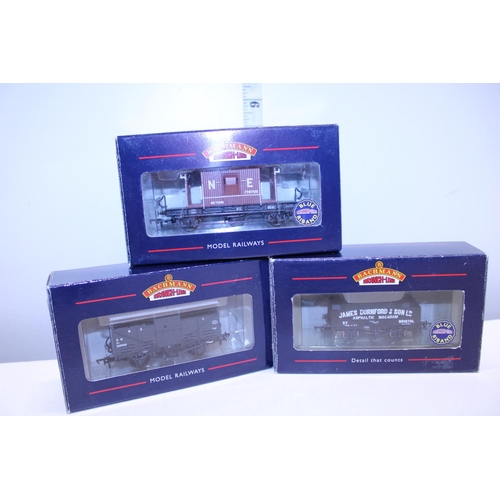 13 - Three boxed Bachmann OO wagons