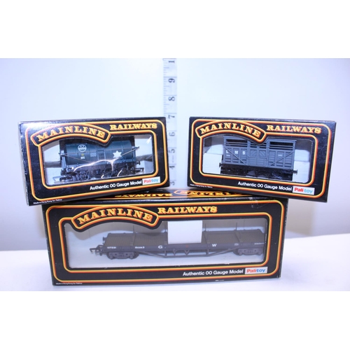 15 - Three boxed Mainline OO gauge wagons