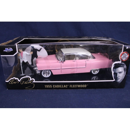 40 - A boxed Elvis Presley Jada 1955 Cadillac Fleetwood