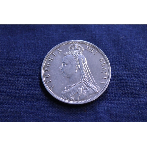 222 - A 1887 Victorian half crown